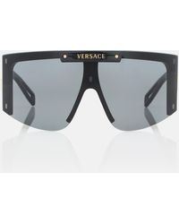 Versace Oversize-Sonnenbrille - Grau