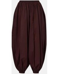 Alaïa - Draped Balloon Pants - Lyst
