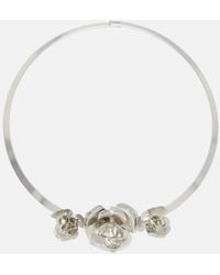 Jennifer Behr - Rosalba Floral-Applique Necklace - Lyst