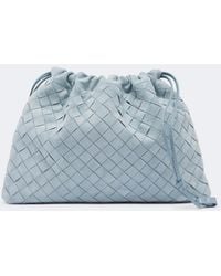 Bottega Veneta - Dustbag Intrecciato Small Suede Pouch - Lyst