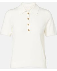 Altuzarra - Nemo Wool-Blend Polo Shirt - Lyst