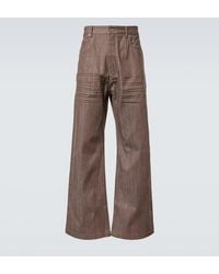 Rick Owens - Jeans A Gamba Larga Geth - Lyst