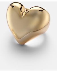 Jennifer Fisher - Puffy Heart 14Kt-Plated Ring - Lyst