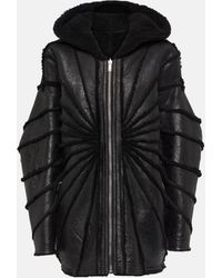 Rick Owens - Reversible Leather And Shearling Jacket - Lyst