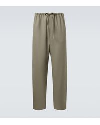 Calvin Klein - Benjamin Wool Straight Pants - Lyst