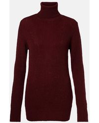 Dries Van Noten - Ribbed-Knit Wool Turtleneck Sweater - Lyst
