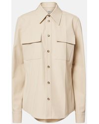 Tod's - Wool And Cotton Shirt - Lyst