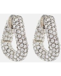 Balenciaga - Ohrringe mit Kristallen - Lyst