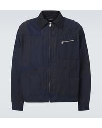 Comme des Garçons - Cotton-Blend Blouson Jacket - Lyst