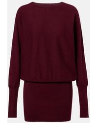 Jardin Des Orangers - Wool And Cashmere Sweater Dress - Lyst