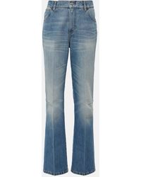 Victoria Beckham - Faded Straight Jeans - Lyst