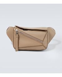 Loewe - Puzzle Mini Leather Belt Bag - Lyst