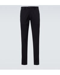 Lardini - Cotton-Blend Slim Pants - Lyst
