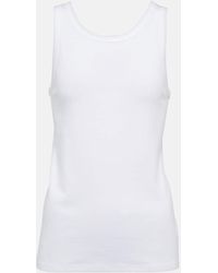 The Row - Frankie Cotton Jersey Tank Top - Lyst
