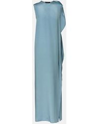 Max Mara - Elegante Maxikleid Odessa Aus Seide - Lyst