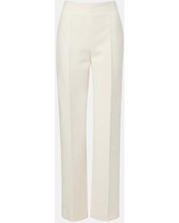 Proenza Schouler - Zee High-Rise Scuba Straight Pants - Lyst