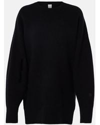 TOTEME - Wool And Cashmere-Blend Sweater - Lyst