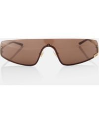 Gucci - Metal Flat-top Sunglasses - Lyst
