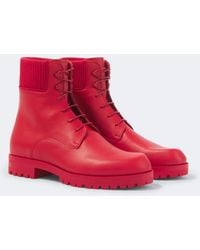 Christian Louboutin - Trapman Tct 2 Leather Lace-Up Boots - Lyst