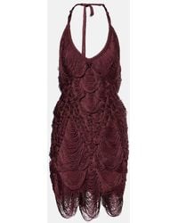 Ferragamo - Damen Kurzes Strickkleid - Lyst