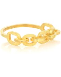Elhanati Afrodite 18kt Yellow Gold Ring - Metallic