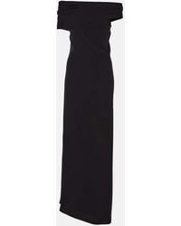 The Row - Robe Longue Nassau En Crepe De Soie - Lyst
