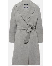 Max Mara - Manteau Cache-Cour En Laine - Lyst