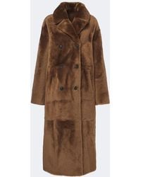 Yves Salomon - Reversible Shearling And Leather Coat - Lyst