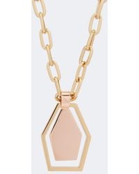 La DoubleJ - Swinging Portal-Plated Necklace - Lyst