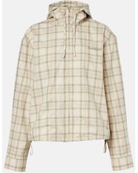 Acne Studios - Checked Cotton Jacket - Lyst