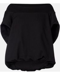 Dries Van Noten - Cocoon Cotton Jersey Sweatshirt - Lyst