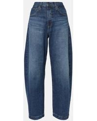AG Jeans - Jeans A Gamba Larga E Vita Alta - Lyst