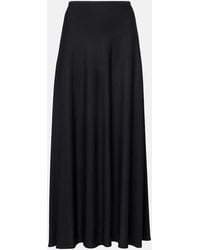 Jil Sander - Pleated Midi Skirt - Lyst