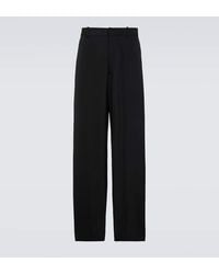 Acne Studios - Pantaloni da abito a gamba larga - Lyst