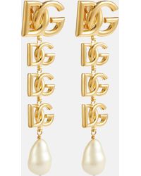 Dolce & Gabbana - Logo Earrings Jewelry - Lyst