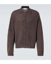 Our Legacy - Evening Polo Alpaca-Blend Cardigan - Lyst