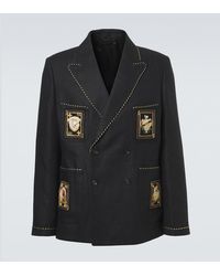 Bode - Bullion Card Linen Suit Jacket - Lyst