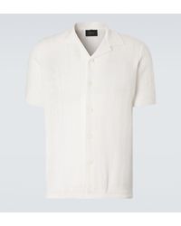 Brioni - Linen And Cotton Shirt - Lyst