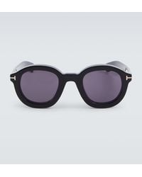 Tom Ford - Raffa Round Sunglasses - Lyst