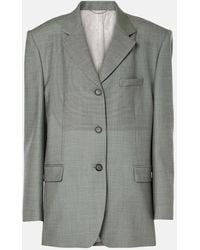 Magda Butrym - Oversized Wool Blazer - Lyst