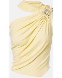 Christopher Esber - Gathered Jersey Top - Lyst