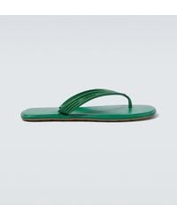 Bottega Veneta - Sampieri Thong Sandals - Lyst