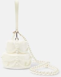 Simone Rocha - Clutch Cake con perle bijoux - Lyst