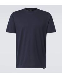 Brioni - T-Shirt Aus Baumwoll-Jersey - Lyst