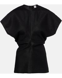 TOTEME - Gathered Top - Lyst