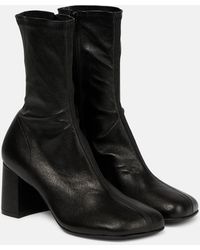 Dries Van Noten - Leather Ankle Boots 60 - Lyst