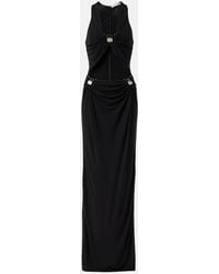 Christopher Esber - Maxikleid Duo Bezel Quartz Aus Jersey - Lyst
