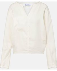 Loro Piana - Linen And Wool Top - Lyst