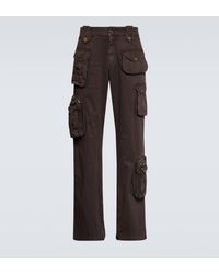 Dolce & Gabbana - Mid-rise Straight Cargo Pants - Lyst