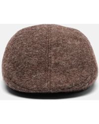 Ruslan Baginskiy - Logo Wool-Blend Newsboy Cap - Lyst